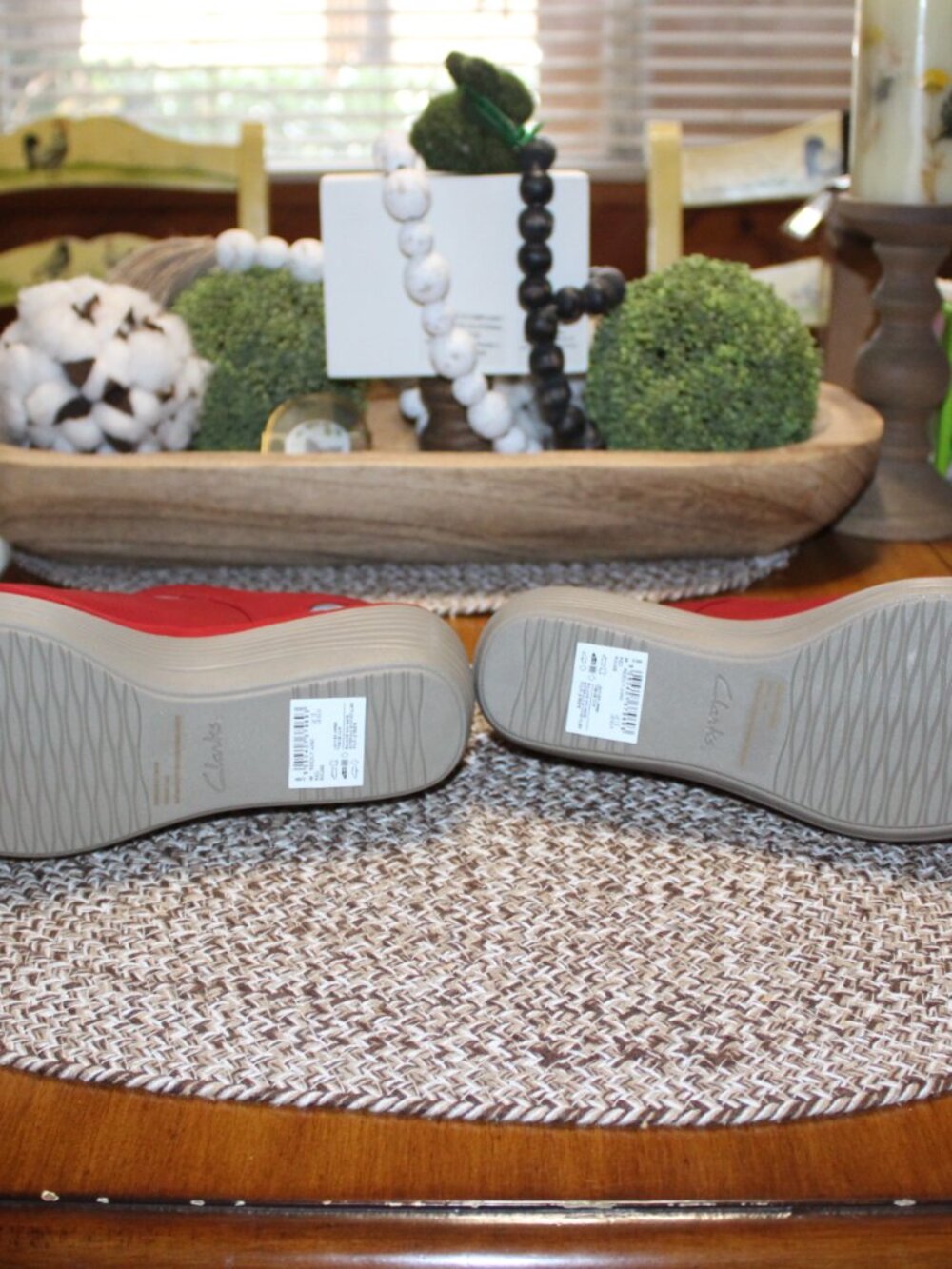 NWT Clark Reedly Juno Wedge sandals 9 1/2 WIDE SHARP! COMFY! - Picture 15 of 15